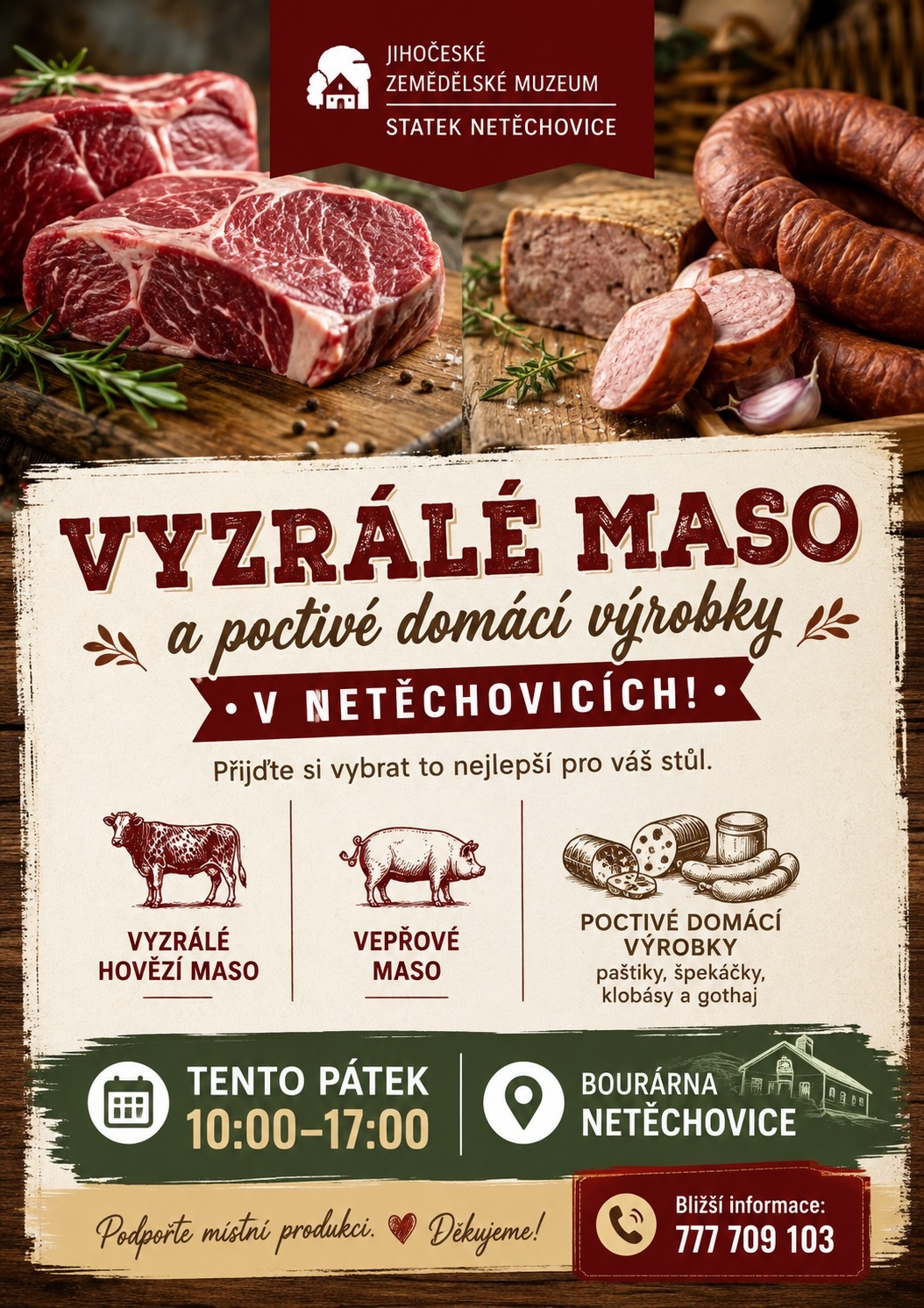 Prodej masa