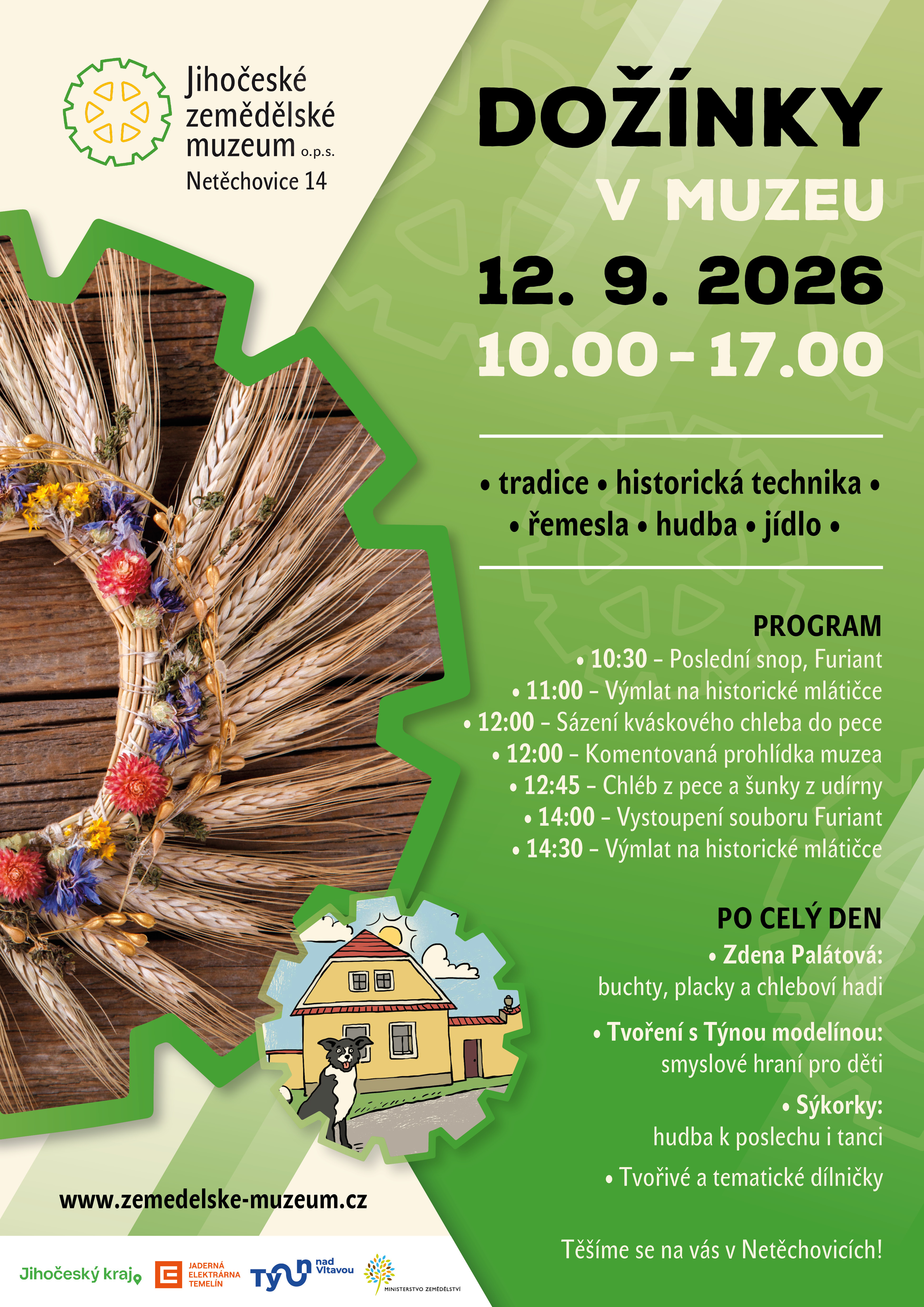 Dožínky 12.9.2026