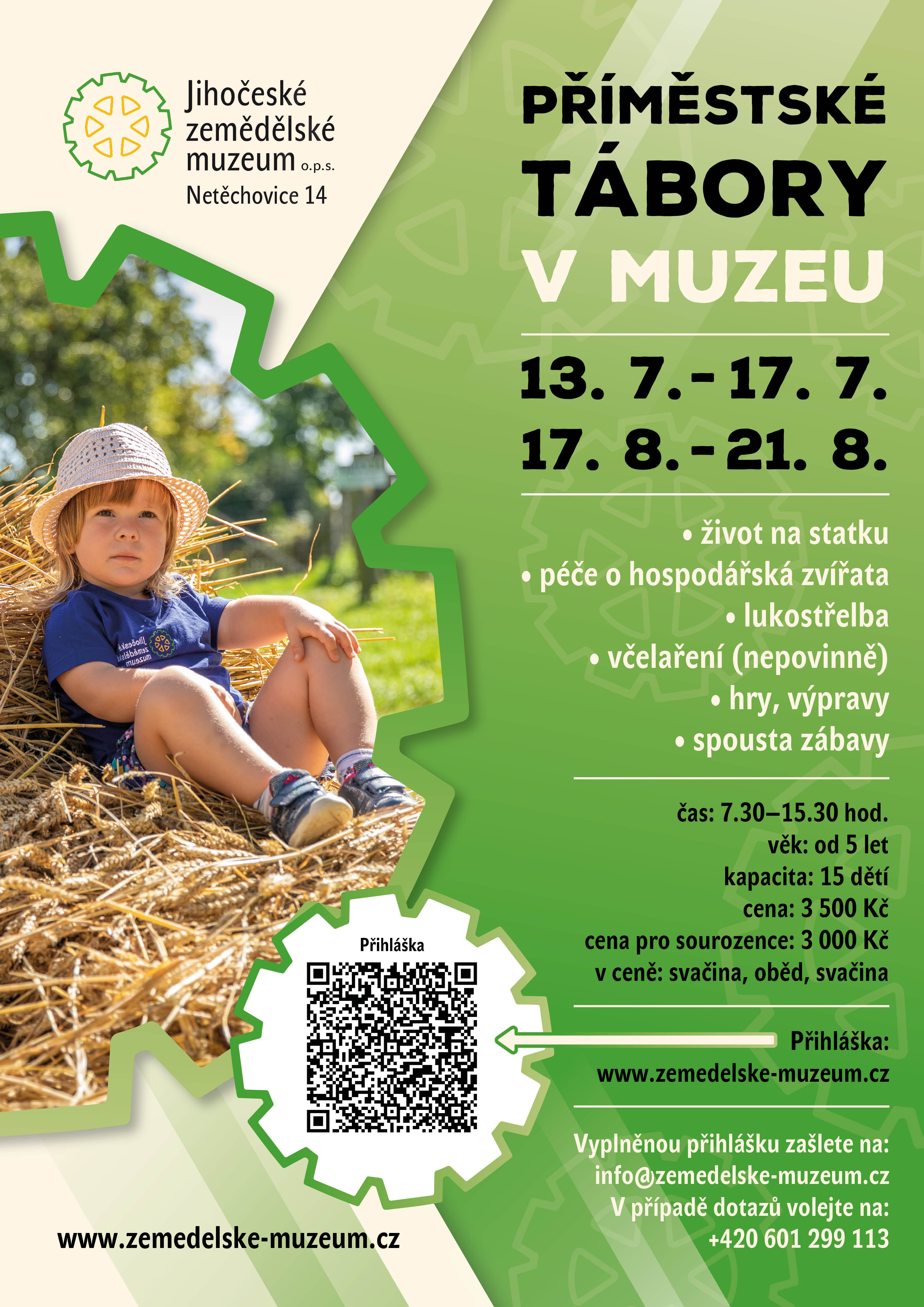 PŘIHLÁŠKA NA PŘÍMĚSTSKÝ TÁBOR